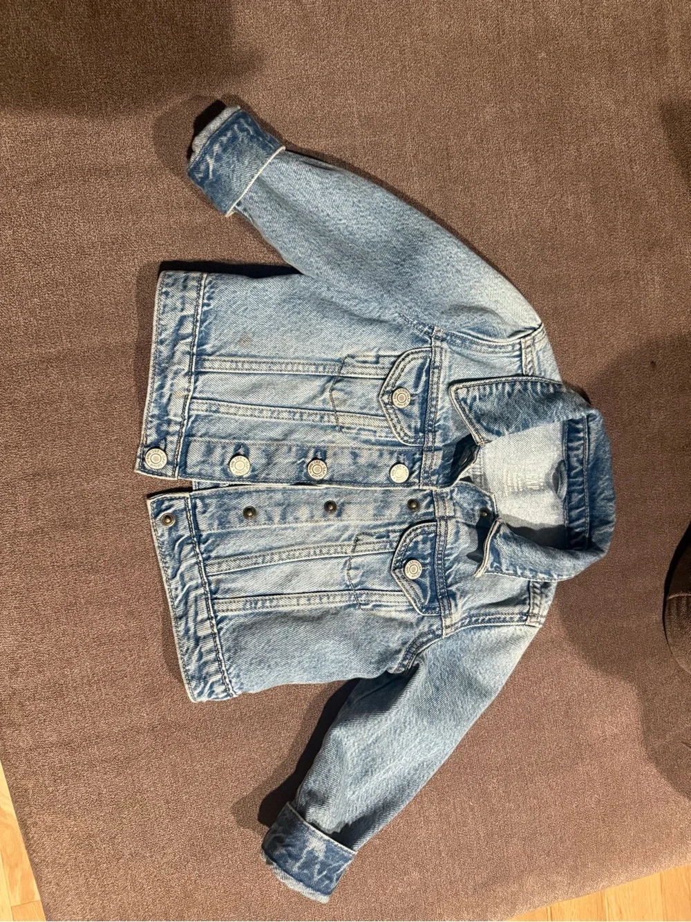 GAP Light Blue Denim Jacket with Patches